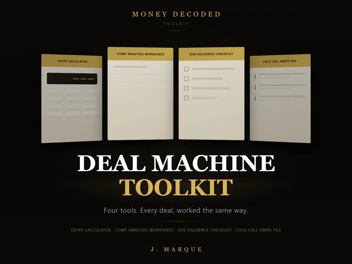 The Deal Machine toolkit cover